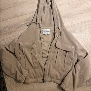 Ribbed Tan Utility Jacket by Reserve Fairfax